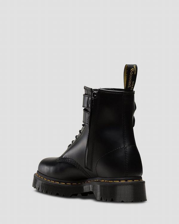 Dr Martens Dámské Boty Na Platformě 1460 Alt Černé, CZ-932768